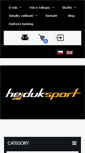 Mobile Screenshot of hejduksport.cz